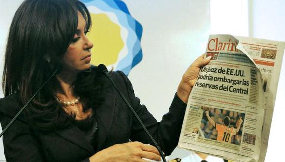 Sociedad Interamericana de Prensa advirtió que el régimen de Cristina Fernández ataca de manera constante a la prensa independiente. (AFP)