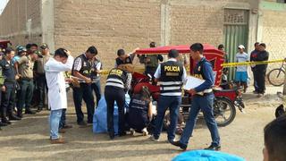 Delincuentes matan a mototaxista en Chiclayo para robarle su vehículo