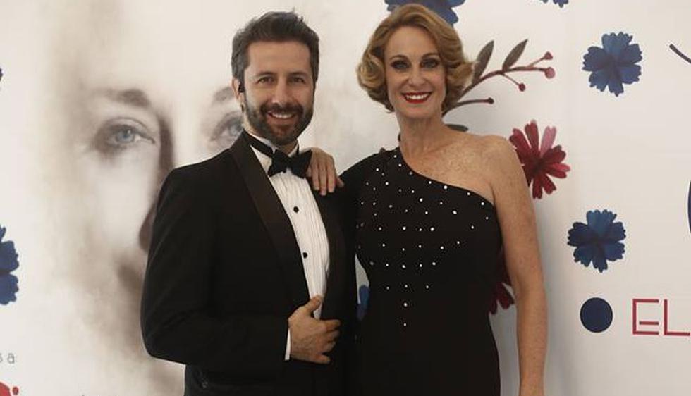 Denisse Dibós y Marco Zunino juntos en 'Déjame que te cuente, el musical de Chabuca'. (Créditos: Renzo Salazar)