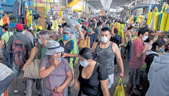 Municipalidades buscarán evitar contagios en aglomeraciones en mercados (Anthony Niño de Guzmán/GEC)
