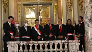 EN VIVO | Pedro Castillo tomó el juramento de solo seis nuevos ministros