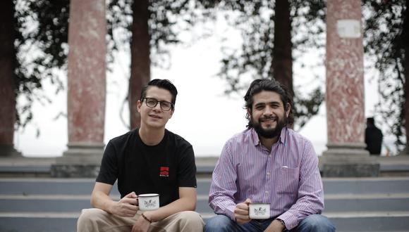 Oscar Martínez Habich y Ricardo Poma Habich son los creadores de Saba Café.