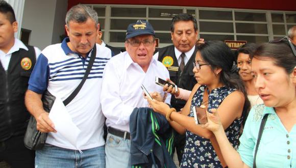 Francisco Gasco, ex alcalde de Nuevo Chimbote, asegura que es inocente.