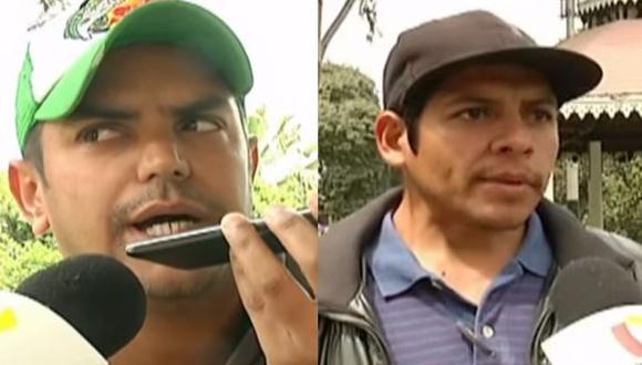 Vidal Cordero y Reinaldo Debourg casi son víctimas de estafa en LIma. (Panamericana TV)