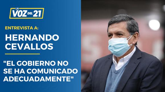 Minister of Health Hernando Cevallos: "The government has not communicated properly"
