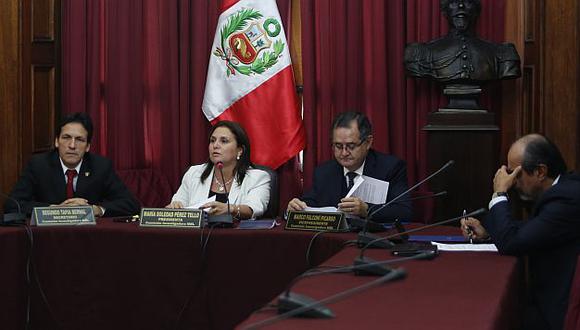 La Comisión Belaunde Lossio decidió incluir el viernes como investigados a la primera dama, Nadine Heredia. (César Fajardo)