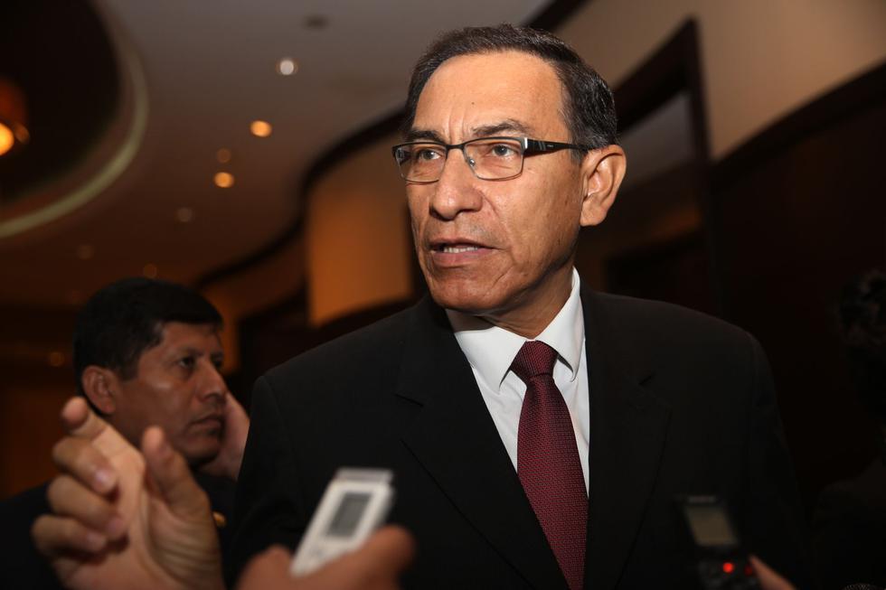 El entonces primer vicepresidente de la República, Martín Vizcarra, fue designado embajador del Perú en Canadá en setiembre del 2017. (Foto: Andina)