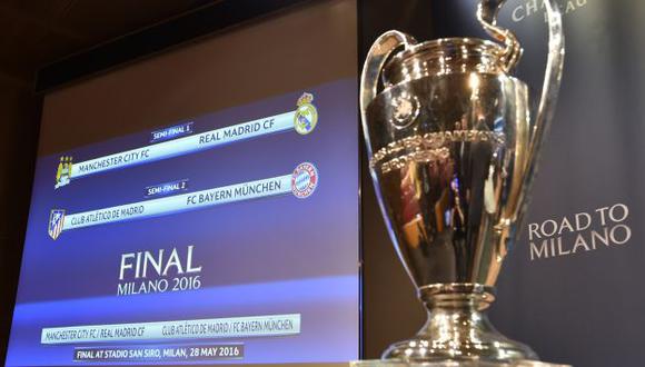 Champions League: Estos son los emparejamientos de semifinales. (AFP)