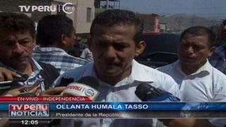 Ollanta Humala sobre cierre del Congreso: "Pregúntenle a Otárola, yo no sé"