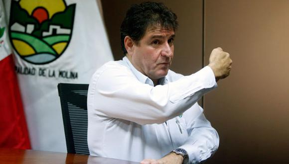 Juan Carlos Zurek, alcalde distrital de La Molina. (Mario Zapata)