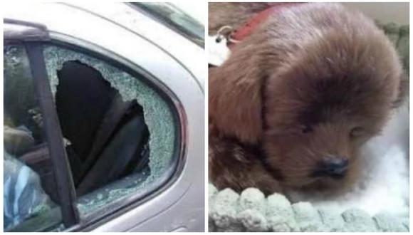 Se viralizó en Facebook la historia de un usuario inglés que expresó toda su molestia tras descubrir que una de las ventanas de su auto había sido destrozada. (Foto: Facebook/Spotted Weston-super-mare)