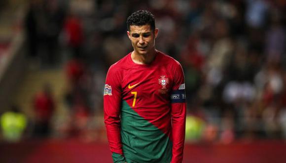 Cristiano Ronaldo no jugó con Manchester United a días de Qatar 2022. (Foto: EFE)