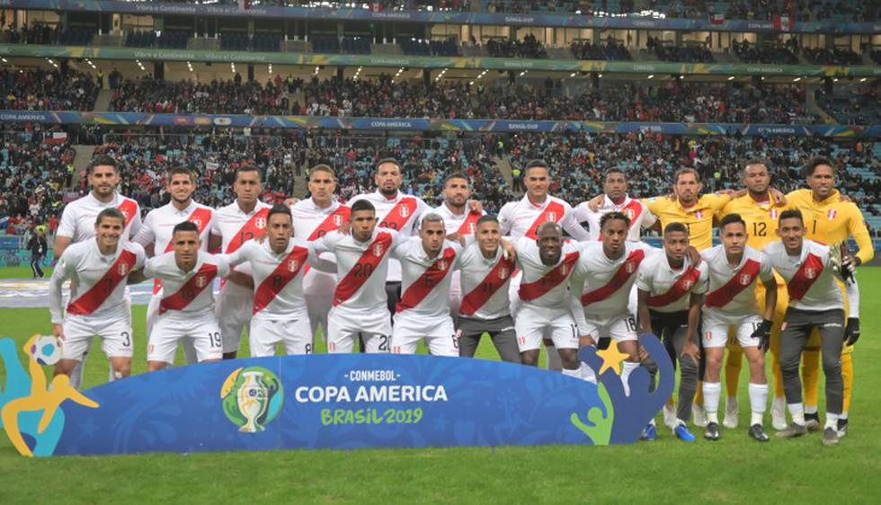Perú vs. Brasil: la histórica plantilla blanquirroja que llegó a la final de la Copa América 2019.&nbsp;(Foto: AFP)