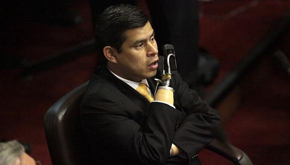 El congresista Luis Galarreta pide una copia y la posterior destrucción de los audios. (Alberto Orbegoso)