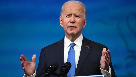 El presidente electo de Estados Unidos, Joe Biden, denunció el lunes, desde Delaware, que se están poniendo obstáculos al proceso de transición. (Foto: AFP)