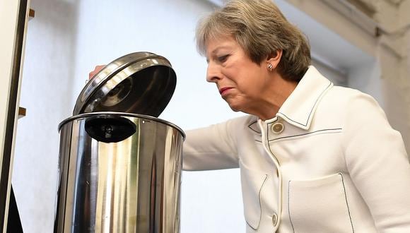 La primera ministra británica, Theresa May, se juega sus últimas cartas ante la Unión Europea. (Foto: AFP).