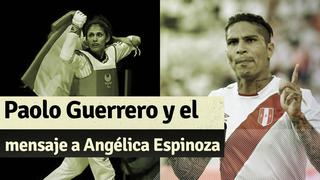 El mensaje de Paolo Guerrero a Angélica Espinoza tras obtener la medalla de oro en Tokio 2020