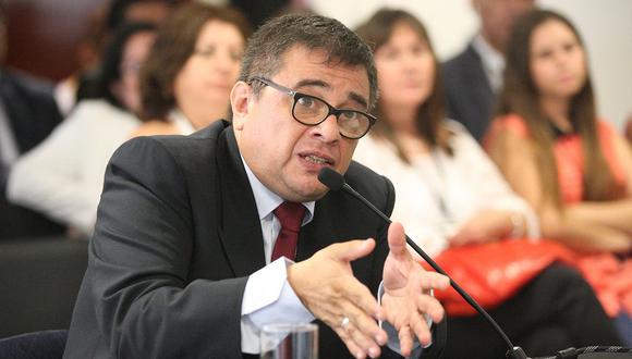 Adolfo Castillo fue jefe de la ONPE entre 2017 y 2018, año en el que renunció por el escándalo de la inscripción del partido Podemos. (GEC)