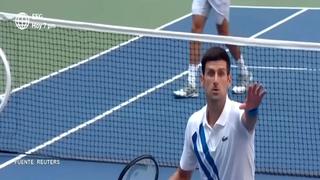 Djokovic queda fuera de US Open por agredir a jueza