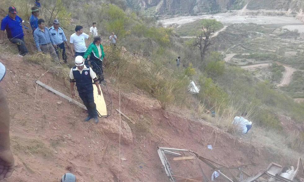 Accidente dejó cinco muertos en la provincia de Fajardo. (Perú21)