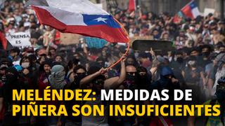 Carlos Meléndez: Medidas de Piñera son insuficientes [VIDEO]