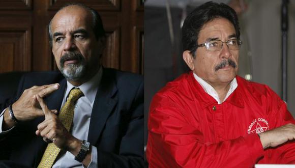 Alan García: Mauricio Mulder y Enrique Cornejo integrarían su plancha presidencial. (USI)