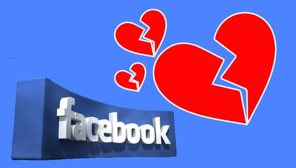 El amor también acaba en las redes sociales.