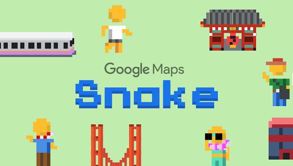 ¿Google Maps y Snake, qué puede salir mal? (Foto: Google)