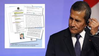 Ollanta Humala debe esclarecer cuatro documentos en caso Lava Jato