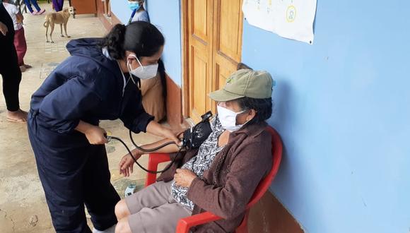 Piura: brindan atención médica a damnificados por derrumbe en Canchaque (Foto: Diresa Piura)