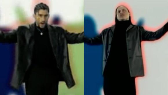 Bad Bunny le rinde homenaje a Elvis Crespo en el videoclip oficial de "Neverita". (Foto: Captura de video)