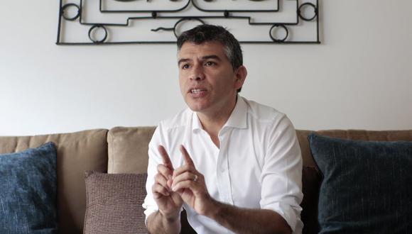 Julio Guzmán se mostró en contra de la vacancia presidencial contra Martín Vizcarra. (Foto: GEC)