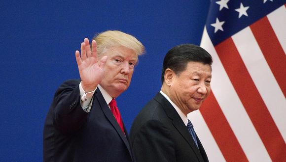 Donald Trump comentó a favor de la reciente modificación de la Constitución china (AFP).