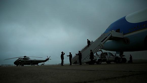 Estados Unidos: Tiroteo en base aérea que usa Barack Obama resultó ser falsa alarma. (Reuters)