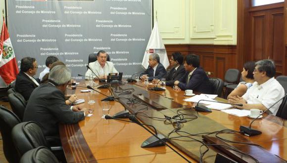 Valdés se reunió con junta directiva de la Asamblea Nacional de Gobiernos Regionales. (Difusión)