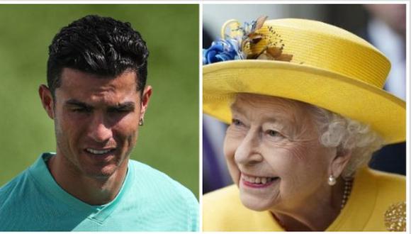 Cristiano Ronaldo se pronunció en redes sociales tras la muerte de la reina Isabel II. (Foto: AFP)