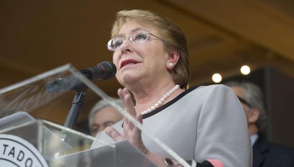 Michelle Bachelet aseveró que su gobierno se compromete a avanzar con el trabajo realizado. (Difusión)