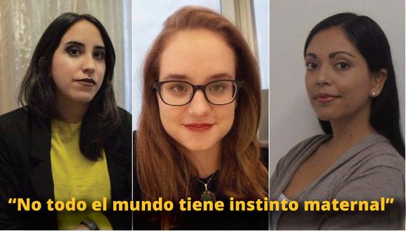 Tres mujeres nos demuestran por qué no necesitan tener hijos para ser felices. (Perú21)