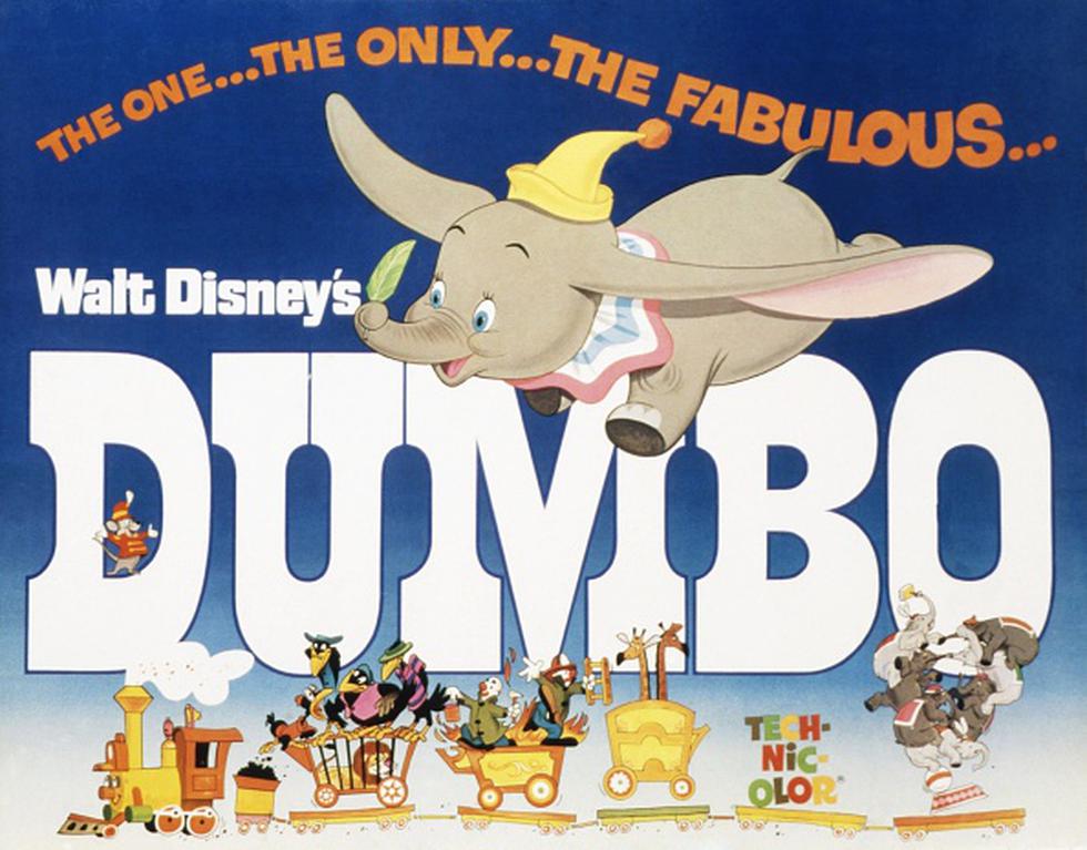 Dumbo es el cuarto largometraje animado de Walt Disney Pictures y se basa en el libro para niños del mismo nombre de Helen Aberson (Getty)