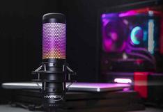 HyperX lanza su micrófono ‘QuadCast S’ con efectos de iluminación RGB dinámica [VIDEO]