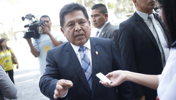 Carlos Ramos Heredia espera volver a ocupar cargo de fiscal de la Nación. (César Fajardo)