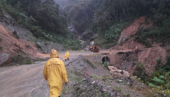 Defensa Civil detalló que para llegar a San Pedro Ocotepec se requiere de un recorrido de tres horas por tierra. | Foto: Twitter
