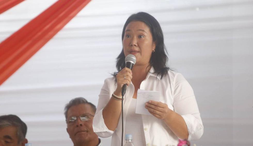 Keiko Fujimori se defendió de cuestionamientos. (Renzo Salazar/Perú21)