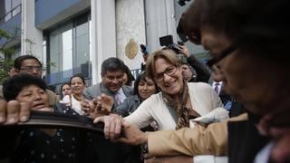 Susana Villarán pide que le levanten el secreto bancario