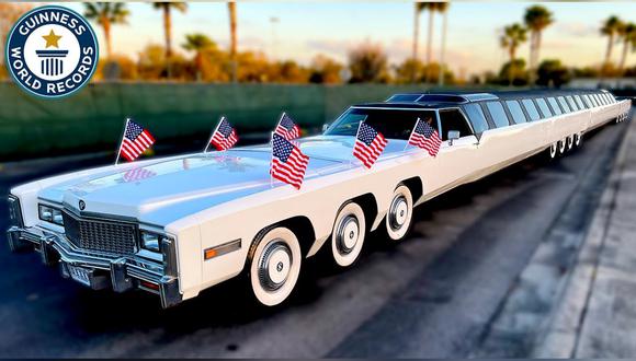 "The American Dream" es el nombre del vehículo de casi 31 metros de largo que recientemente fue devuelto a su antigua gloria. | Crédito: guinnessworldrecords.com