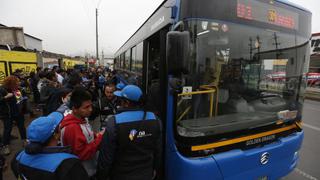 Corredor Azul: Reubicarán paradero inicial por obras en la avenida Amancaes