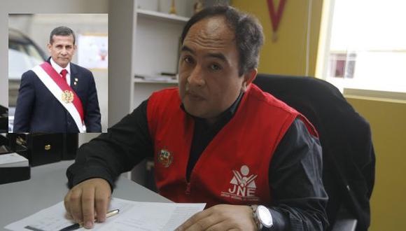 Manuel Miranda Alcántara indicó que su actuación está basada en la Ley Orgánica de Elecciones. (Perú21)