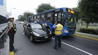Corredor Tacna-Garcilaso-Arequipa: Intervienen a más de 35 taxis colectivos [Fotos]
