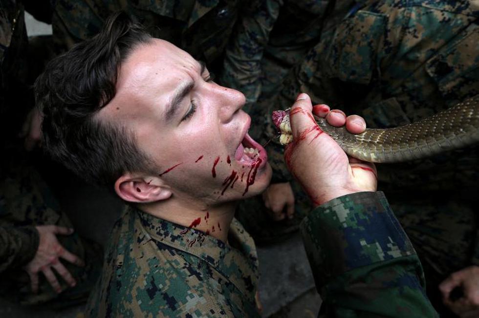 Tailandia: Militares estadounidenses culminaron peculiar entrenamiento de supervivencia. (Reuters)