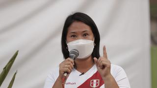Keiko Fujimori a Pedro Castillo: Lo espero el día sábado en la puerta del penal Santa Mónica